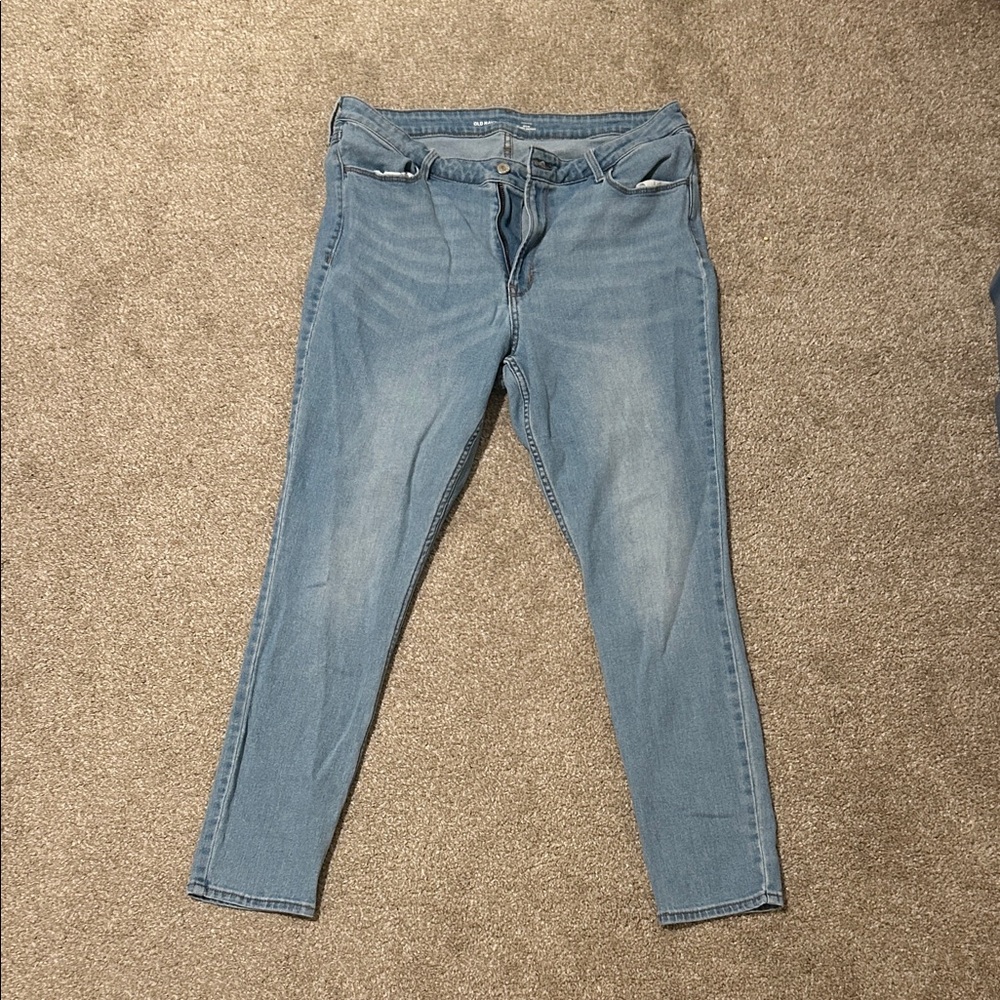 Old Navy Women's Light Blue Skinny Jeans